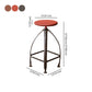 Industrial Adjustable Height Iron Bar Stool 33-inch Round Bristol Bar Stool, 1 Piece Clearhalo 'Bar Furniture' 'Bar Stools' 'bar_stools' 'furniture_bar_stools' 'Kitchen & Dining Furniture' 'kitchen&dining_furn' 'kitchen' 'kitchen_furn' Furniture' 4182574