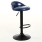 Industrial Metal Adjustable Swivel Barstool with Cushion 32" Height Bar Stool 1 Piece Royal Blue Clearhalo 'Bar Furniture' 'Bar Stools' 'bar_stools' 'furniture_bar_stools' 'Kitchen & Dining Furniture' 'kitchen&dining_furn' 'kitchen' 'kitchen_furn' Furniture' 4182723