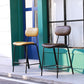 Industrial Leather Distressed Quilted Barstool Indoor Tall Stool with Rectangle Seat Clearhalo 'Bar Furniture' 'Bar Stools' 'bar_stools' 'furniture_bar_stools' 'Kitchen & Dining Furniture' 'kitchen&dining_furn' 'kitchen' 'kitchen_furn' Furniture' 4182764