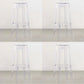 Nordic Style 30-inch Barstool Transparent Plastic Bar Stool for Dinning Room Clear Set of 4 Clearhalo 'Bar Furniture' 'Bar Stools' 'bar_stools' 'furniture_bar_stools' 'Kitchen & Dining Furniture' 'kitchen&dining_furn' 'kitchen' 'kitchen_furn' Furniture' 4182825