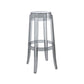 Nordic Style 30-inch Barstool Transparent Plastic Bar Stool for Dinning Room Clearhalo 'Bar Furniture' 'Bar Stools' 'bar_stools' 'furniture_bar_stools' 'Kitchen & Dining Furniture' 'kitchen&dining_furn' 'kitchen' 'kitchen_furn' Furniture' 4182829