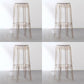 Nordic Style 30-inch Barstool Transparent Plastic Bar Stool for Dinning Room Amber Set of 4 Clearhalo 'Bar Furniture' 'Bar Stools' 'bar_stools' 'furniture_bar_stools' 'Kitchen & Dining Furniture' 'kitchen&dining_furn' 'kitchen' 'kitchen_furn' Furniture' 4182831