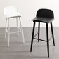 Nordic Style Plastic Barstool Colorful 4 Legs Bar Stool for Living Room Clearhalo 'Bar Furniture' 'Bar Stools' 'bar_stools' 'furniture_bar_stools' 'Kitchen & Dining Furniture' 'kitchen&dining_furn' 'kitchen' 'kitchen_furn' Furniture' 4182866