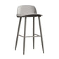 Nordic Style Plastic Barstool Colorful 4 Legs Bar Stool for Living Room Clearhalo 'Bar Furniture' 'Bar Stools' 'bar_stools' 'furniture_bar_stools' 'Kitchen & Dining Furniture' 'kitchen&dining_furn' 'kitchen' 'kitchen_furn' Furniture' 4182870