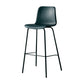 Industrial Upholstered Distressed Quilted Barstool Indoor Tall Stool with Bucket Seat Green 1 Piece Clearhalo 'Bar Furniture' 'Bar Stools' 'bar_stools' 'furniture_bar_stools' 'Kitchen & Dining Furniture' 'kitchen&dining_furn' 'kitchen' 'kitchen_furn' Furniture' 4182896
