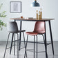Industrial Upholstered Distressed Quilted Barstool Indoor Tall Stool with Bucket Seat Clearhalo 'Bar Furniture' 'Bar Stools' 'bar_stools' 'furniture_bar_stools' 'Kitchen & Dining Furniture' 'kitchen&dining_furn' 'kitchen' 'kitchen_furn' Furniture' 4182909