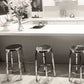 Glossy Backless Barstool Brushed Stainless Steel Industrial Indoor Tall Stool 1 Piece Clearhalo 'Bar Furniture' 'Bar Stools' 'bar_stools' 'furn' 'furn_bar_stools' 'furniture_bar_stools' 'Kitchen & Dining Furniture' 'kitchen&dining_furn' 'kitchen' 'kitchen_furn' Furniture' 4182967