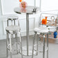 Glossy Backless Barstool Brushed Stainless Steel Industrial Indoor Tall Stool 1 Piece Clearhalo 'Bar Furniture' 'Bar Stools' 'bar_stools' 'furn' 'furn_bar_stools' 'furniture_bar_stools' 'Kitchen & Dining Furniture' 'kitchen&dining_furn' 'kitchen' 'kitchen_furn' Furniture' 4182971