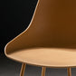 Scandinavian Metal Plastic Counter Stools Low Back Indoor Bar Stool with Bucket Seat Clearhalo 'Bar Furniture' 'Bar Stools' 'bar_stools' 'furniture_bar_stools' 'Kitchen & Dining Furniture' 'kitchen&dining_furn' 'kitchen' 'kitchen_furn' Furniture' 4182986