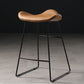 Upholstered 30" H Indoor Barstool Industrial Quilted Tall Stool with Footrest Clearhalo 'Bar Furniture' 'Bar Stools' 'bar_stools' 'furniture_bar_stools' 'Kitchen & Dining Furniture' 'kitchen&dining_furn' 'kitchen' 'kitchen_furn' Furniture' 4183258