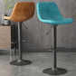 Industrial Style Bar Stools Leather Cushions Rotatable Counter Stools 1 Piece Clearhalo 'Bar Furniture' 'Bar Stools' 'bar_stools' 'furniture_bar_stools' 'Kitchen & Dining Furniture' 'kitchen&dining_furn' 'kitchen' 'kitchen_furn' Furniture' 4183302