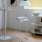 Industrial Iron Simple Barstool Indoor Tall Stool with ABS Seat Clearhalo 'Bar Furniture' 'Bar Stools' 'bar_stools' 'furniture_bar_stools' 'Kitchen & Dining Furniture' 'kitchen&dining_furn' 'kitchen' 'kitchen_furn' Furniture' 4183323