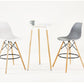 Modern Living Room Counter Stool Colorful Simple Stool with Wood Base Clearhalo 'Bar Furniture' 'Bar Stools' 'bar_stools' 'furniture_bar_stools' 'Kitchen & Dining Furniture' 'kitchen&dining_furn' 'kitchen' 'kitchen_furn' Furniture' 4183360