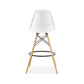 Modern Living Room Counter Stool Colorful Simple Stool with Wood Base Clearhalo 'Bar Furniture' 'Bar Stools' 'bar_stools' 'furniture_bar_stools' 'Kitchen & Dining Furniture' 'kitchen&dining_furn' 'kitchen' 'kitchen_furn' Furniture' 4183370