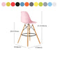 Modern Living Room Counter Stool Colorful Simple Stool with Wood Base Clearhalo 'Bar Furniture' 'Bar Stools' 'bar_stools' 'furniture_bar_stools' 'Kitchen & Dining Furniture' 'kitchen&dining_furn' 'kitchen' 'kitchen_furn' Furniture' 4183383