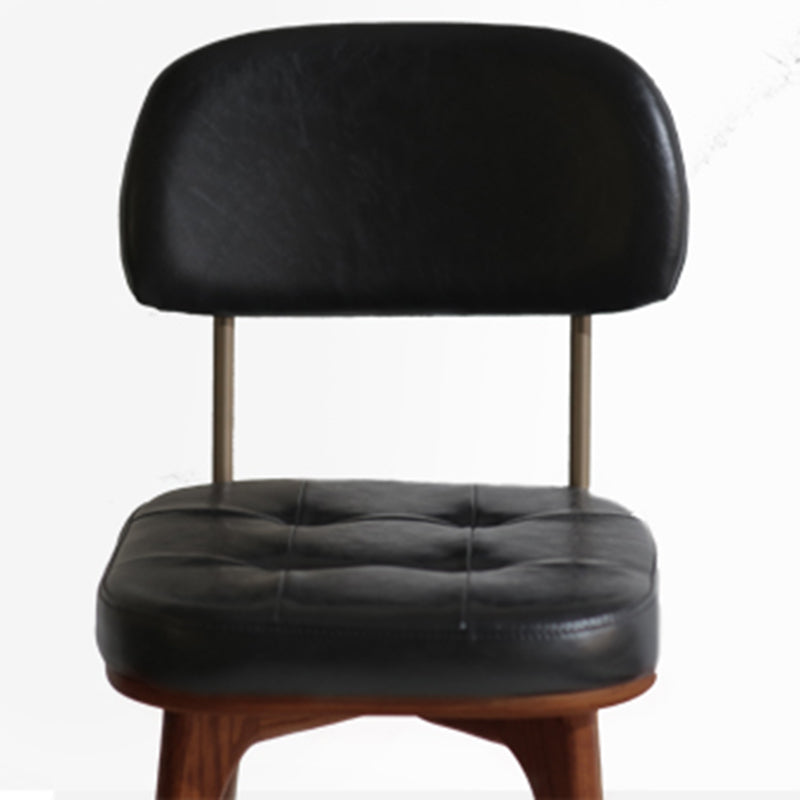 Industrial Style Counter Stools Wood Upholstered Bar Stools Bristol with Square Seat Clearhalo 'Bar Furniture' 'Bar Stools' 'bar_stools' 'furniture_bar_stools' 'Kitchen & Dining Furniture' 'kitchen&dining_furn' 'kitchen' 'kitchen_furn' Furniture' 4183486