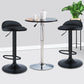 Black Modern Metal Bar Stool Adjustable Footrest Low Back Indoor Stool Clearhalo 'Bar Furniture' 'Bar Stools' 'bar_stools' 'furniture_bar_stools' 'Kitchen & Dining Furniture' 'kitchen&dining_furn' 'kitchen' 'kitchen_furn' Furniture' 4183532