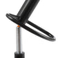 Black Modern Metal Bar Stool Adjustable Footrest Low Back Indoor Stool Clearhalo 'Bar Furniture' 'Bar Stools' 'bar_stools' 'furniture_bar_stools' 'Kitchen & Dining Furniture' 'kitchen&dining_furn' 'kitchen' 'kitchen_furn' Furniture' 4183536