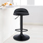 Black Modern Metal Bar Stool Adjustable Footrest Low Back Indoor Stool Clearhalo 'Bar Furniture' 'Bar Stools' 'bar_stools' 'furniture_bar_stools' 'Kitchen & Dining Furniture' 'kitchen&dining_furn' 'kitchen' 'kitchen_furn' Furniture' 4183539