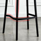 Square Plastic Modern Bar Stool Footrest Low Back Counter Stool for Coffee Shop Clearhalo 'Bar Furniture' 'Bar Stools' 'bar_stools' 'furniture_bar_stools' 'Kitchen & Dining Furniture' 'kitchen&dining_furn' 'kitchen' 'kitchen_furn' Furniture' 4183585