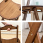 Modern Folding Armless Counter Stool Wood Living Room Bar Stool with Footrest Clearhalo 'Bar Furniture' 'Bar Stools' 'bar_stools' 'furniture_bar_stools' 'Kitchen & Dining Furniture' 'kitchen&dining_furn' 'kitchen' 'kitchen_furn' Furniture' 4183605