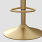 Adjustable Glam Bar Stool Footrest Low Back Upholstered Indoor Counter Stool Clearhalo 'Bar Furniture' 'Bar Stools' 'bar_stools' 'furniture_bar_stools' 'Kitchen & Dining Furniture' 'kitchen&dining_furn' 'kitchen' 'kitchen_furn' Furniture' 4183633