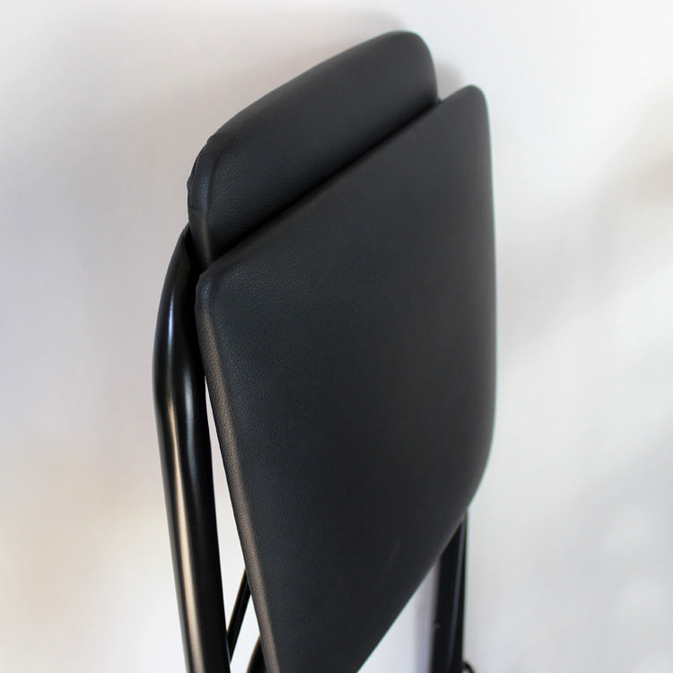 Modern Backrest Folding Counter Stool Iron Balcony Bar Stool with Footrest Clearhalo 'Bar Furniture' 'Bar Stools' 'bar_stools' 'furn' 'furn_bar_stools' 'furniture_bar_stools' 'Kitchen & Dining Furniture' 'kitchen&dining_furn' 'kitchen' 'kitchen_furn' Furniture' 4183740