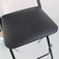 Modern Backrest Folding Counter Stool Iron Balcony Bar Stool with Footrest Clearhalo 'Bar Furniture' 'Bar Stools' 'bar_stools' 'furn' 'furn_bar_stools' 'furniture_bar_stools' 'Kitchen & Dining Furniture' 'kitchen&dining_furn' 'kitchen' 'kitchen_furn' Furniture' 4183744