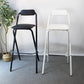 Modern Backrest Folding Counter Stool Iron Balcony Bar Stool with Footrest Clearhalo 'Bar Furniture' 'Bar Stools' 'bar_stools' 'furn' 'furn_bar_stools' 'furniture_bar_stools' 'Kitchen & Dining Furniture' 'kitchen&dining_furn' 'kitchen' 'kitchen_furn' Furniture' 4183749