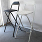Modern Backrest Folding Counter Stool Iron Balcony Bar Stool with Footrest Clearhalo 'Bar Furniture' 'Bar Stools' 'bar_stools' 'furn' 'furn_bar_stools' 'furniture_bar_stools' 'Kitchen & Dining Furniture' 'kitchen&dining_furn' 'kitchen' 'kitchen_furn' Furniture' 4183753