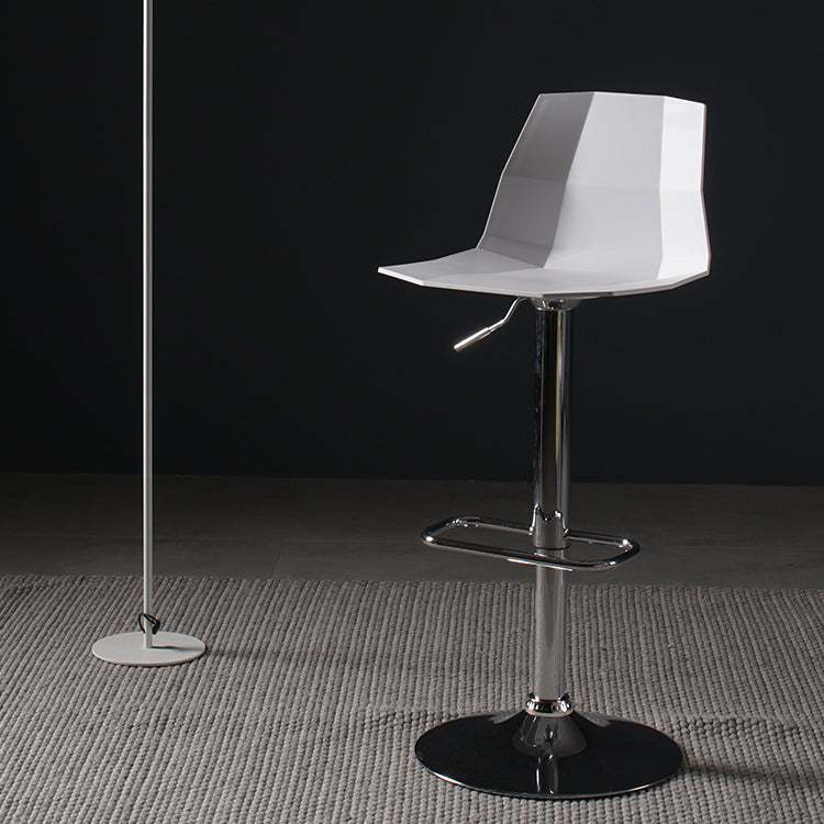 Modern Plastic Counter & Bar Stool Indoor Adjustable Height Footrest Stool Clearhalo 'Bar Furniture' 'Bar Stools' 'bar_stools' 'furniture_bar_stools' 'Kitchen & Dining Furniture' 'kitchen&dining_furn' 'kitchen' 'kitchen_furn' Furniture' 4183862