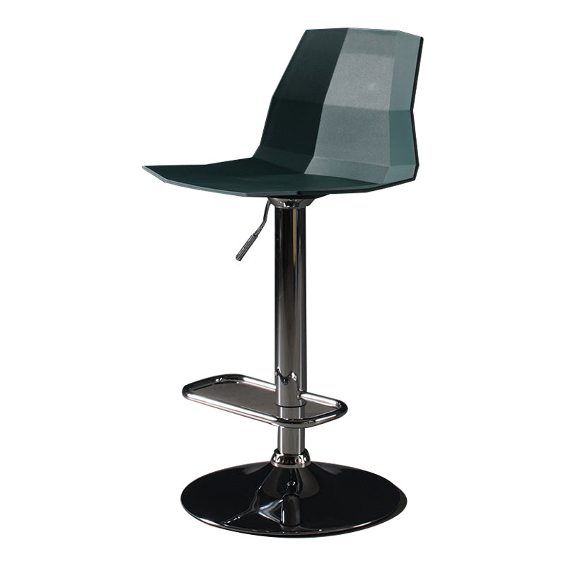 Modern Plastic Counter & Bar Stool Indoor Adjustable Height Footrest Stool Clearhalo 'Bar Furniture' 'Bar Stools' 'bar_stools' 'furniture_bar_stools' 'Kitchen & Dining Furniture' 'kitchen&dining_furn' 'kitchen' 'kitchen_furn' Furniture' 4183865