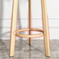 Modern Backrest Armless Counter Stool Steel Cashier Bar Stool with Cushion Clearhalo 'Bar Furniture' 'Bar Stools' 'bar_stools' 'furn' 'furn_bar_stools' 'furniture_bar_stools' 'Kitchen & Dining Furniture' 'kitchen&dining_furn' 'kitchen' 'kitchen_furn' Furniture' 4183926