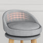 Modern Backrest Armless Counter Stool Steel Cashier Bar Stool with Cushion Clearhalo 'Bar Furniture' 'Bar Stools' 'bar_stools' 'furn' 'furn_bar_stools' 'furniture_bar_stools' 'Kitchen & Dining Furniture' 'kitchen&dining_furn' 'kitchen' 'kitchen_furn' Furniture' 4183933
