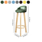 Modern Backrest Armless Counter Stool Steel Cashier Bar Stool with Cushion Clearhalo 'Bar Furniture' 'Bar Stools' 'bar_stools' 'furn' 'furn_bar_stools' 'furniture_bar_stools' 'Kitchen & Dining Furniture' 'kitchen&dining_furn' 'kitchen' 'kitchen_furn' Furniture' 4183947