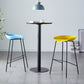 Modern Bar Stool Armless Plastic Indoor Barstool with Footrest Steel Base Clearhalo 'Bar Furniture' 'Bar Stools' 'bar_stools' 'furn' 'furn_bar_stools' 'furniture_bar_stools' 'Kitchen & Dining Furniture' 'kitchen&dining_furn' 'kitchen' 'kitchen_furn' Furniture' 4184052