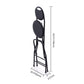 Modern Folding Armless Counter Stool Iron Cashier Bar Stool with Footrest Clearhalo 'Bar Furniture' 'Bar Stools' 'bar_stools' 'furn' 'furn_bar_stools' 'furniture_bar_stools' 'Kitchen & Dining Furniture' 'kitchen&dining_furn' 'kitchen' 'kitchen_furn' Furniture' 4184144