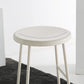 Round Modern Counter Bar Stool Armless Indoor Bar Stool with Footrest and Steel Base Clearhalo 'Bar Furniture' 'Bar Stools' 'bar_stools' 'furn' 'furn_bar_stools' 'furniture_bar_stools' 'Kitchen & Dining Furniture' 'kitchen&dining_furn' 'kitchen' 'kitchen_furn' Furniture' 4184379