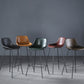 Modern Counter Bar Stool Armless Leather Indoor Bar Stool with Footrest Metal Base Clearhalo 'Bar Furniture' 'Bar Stools' 'bar_stools' 'furn' 'furn_bar_stools' 'furniture_bar_stools' 'Kitchen & Dining Furniture' 'kitchen&dining_furn' 'kitchen' 'kitchen_furn' Furniture' 4184489