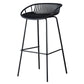 29-Inch Contemporary Bar Stool Armless Plastic Indoor Bar Stool with Iron Base Clearhalo 'Bar Furniture' 'Bar Stools' 'bar_stools' 'furn' 'furn_bar_stools' 'furniture_bar_stools' 'Kitchen & Dining Furniture' 'kitchen&dining_furn' 'kitchen' 'kitchen_furn' Furniture' 4184561