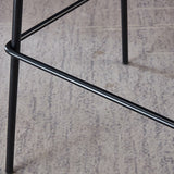 29-Inch Contemporary Bar Stool Armless Plastic Indoor Bar Stool with Iron Base Clearhalo 'Bar Furniture' 'Bar Stools' 'bar_stools' 'furn' 'furn_bar_stools' 'furniture_bar_stools' 'Kitchen & Dining Furniture' 'kitchen&dining_furn' 'kitchen' 'kitchen_furn' Furniture' 4184564