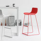 Bucket Footrest Bar & Counter Stool Indoor Plastic Modern Counter Bar Stool Clearhalo 'Bar Furniture' 'Bar Stools' 'bar_stools' 'furn' 'furn_bar_stools' 'furniture_bar_stools' 'Kitchen & Dining Furniture' 'kitchen&dining_furn' 'kitchen' 'kitchen_furn' Furniture' 4184584