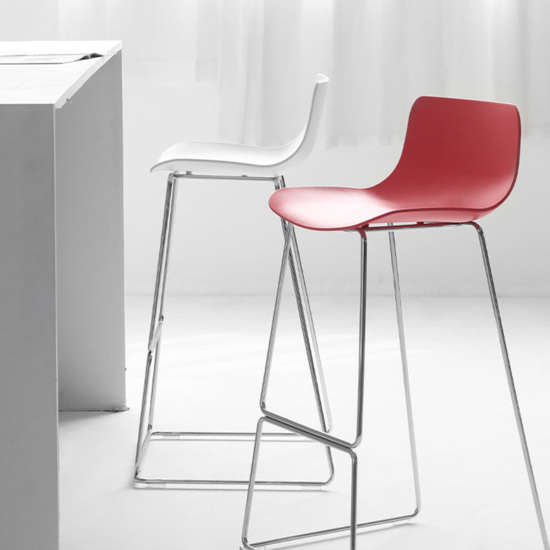 Bucket Footrest Bar & Counter Stool Indoor Plastic Modern Counter Bar Stool Clearhalo 'Bar Furniture' 'Bar Stools' 'bar_stools' 'furn' 'furn_bar_stools' 'furniture_bar_stools' 'Kitchen & Dining Furniture' 'kitchen&dining_furn' 'kitchen' 'kitchen_furn' Furniture' 4184600