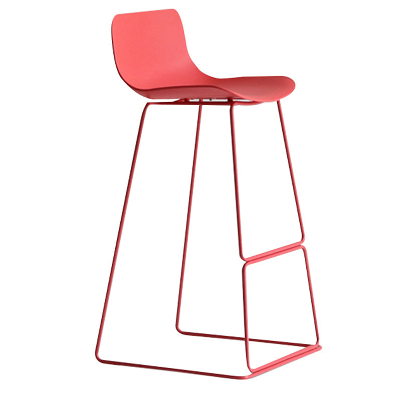 Bucket Footrest Bar & Counter Stool Indoor Plastic Modern Counter Bar Stool Clearhalo 'Bar Furniture' 'Bar Stools' 'bar_stools' 'furn' 'furn_bar_stools' 'furniture_bar_stools' 'Kitchen & Dining Furniture' 'kitchen&dining_furn' 'kitchen' 'kitchen_furn' Furniture' 4184611