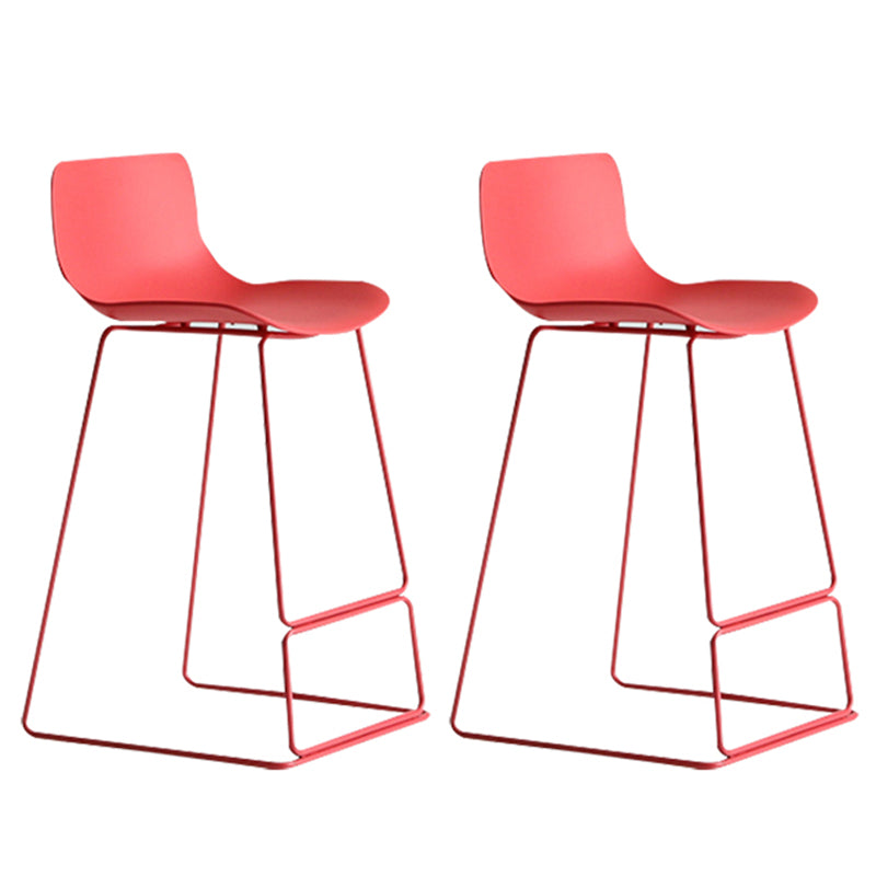 Bucket Footrest Bar & Counter Stool Indoor Plastic Modern Counter Bar Stool Clearhalo 'Bar Furniture' 'Bar Stools' 'bar_stools' 'furn' 'furn_bar_stools' 'furniture_bar_stools' 'Kitchen & Dining Furniture' 'kitchen&dining_furn' 'kitchen' 'kitchen_furn' Furniture' 4184624