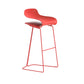 Low Back Footrest Counter Stool Saddle Seat Modern Counter Chair for Bar Clearhalo 'Bar Furniture' 'Bar Stools' 'bar_stools' 'furn' 'furn_bar_stools' 'furniture_bar_stools' 'Kitchen & Dining Furniture' 'kitchen&dining_furn' 'kitchen' 'kitchen_furn' Furniture' 4184694