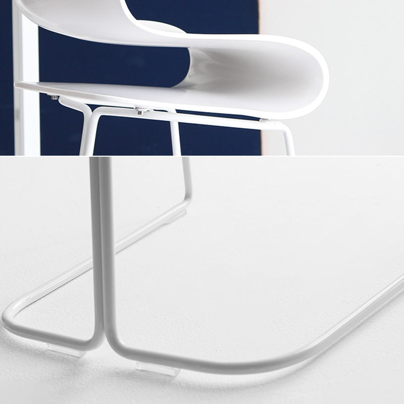 Low Back Footrest Counter Stool Saddle Seat Modern Counter Chair for Bar Clearhalo 'Bar Furniture' 'Bar Stools' 'bar_stools' 'furn' 'furn_bar_stools' 'furniture_bar_stools' 'Kitchen & Dining Furniture' 'kitchen&dining_furn' 'kitchen' 'kitchen_furn' Furniture' 4184697