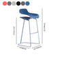 Low Back Footrest Counter Stool Saddle Seat Modern Counter Chair for Bar Clearhalo 'Bar Furniture' 'Bar Stools' 'bar_stools' 'furn' 'furn_bar_stools' 'furniture_bar_stools' 'Kitchen & Dining Furniture' 'kitchen&dining_furn' 'kitchen' 'kitchen_furn' Furniture' 4184707