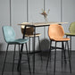 Modern Backrest Armless Counter Stool Iron Balcony Bar Stool with Leather Cushion Clearhalo 'Bar Furniture' 'Bar Stools' 'bar_stools' 'furn' 'furn_bar_stools' 'furniture_bar_stools' 'Kitchen & Dining Furniture' 'kitchen&dining_furn' 'kitchen' 'kitchen_furn' Furniture' 4184712