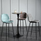 Modern Backrest Armless Counter Stool Iron Balcony Bar Stool with Leather Cushion Clearhalo 'Bar Furniture' 'Bar Stools' 'bar_stools' 'furn' 'furn_bar_stools' 'furniture_bar_stools' 'Kitchen & Dining Furniture' 'kitchen&dining_furn' 'kitchen' 'kitchen_furn' Furniture' 4184727